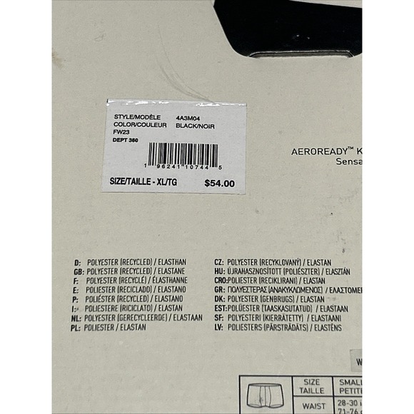 Adidas Men's, 3-Pack Boxer Briefs, Active Micro Flex Eco Size XL New in Box - Picture 4 of 4